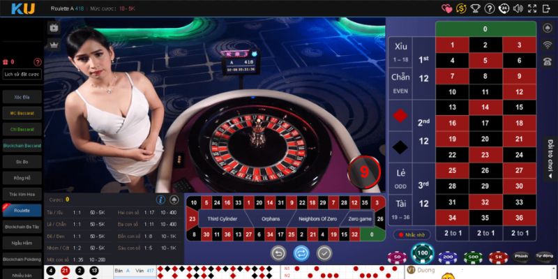 Lựa chọn nhà cái Kubet để chơi Roulette an toàn