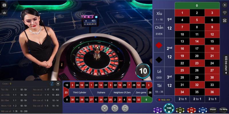 Mẹo chơi Roulette Kubet trúng thưởng khủng